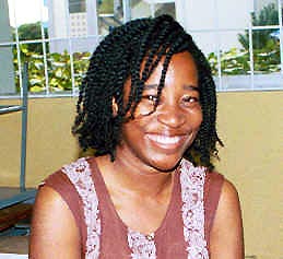 Maria Palmer-Bello. Copyright  2003, Jamaica Ambassadors Chess Academy.