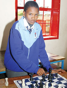 Galaletsang Mooketsi - Botswana’s Junior and Senior Schools Chess Champion