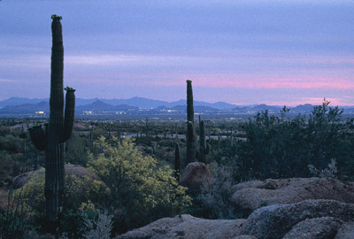 Sunset in Phoenix, Arizona