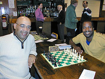 John Tobisch (left) with Ryan Palmer