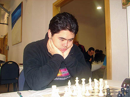 Hikaru Nakamura at 2007 Gibtel Masters... nice shirt! 