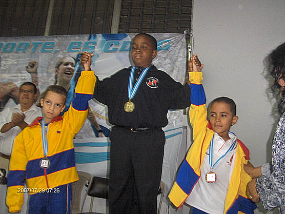 RONNIE NELSON Jr. Captures Gold at  The  Central  Americans and Caribbean Chess Festival. 25-29th July 2007 -Guatemala, 3rd  CAC Chess Festival.