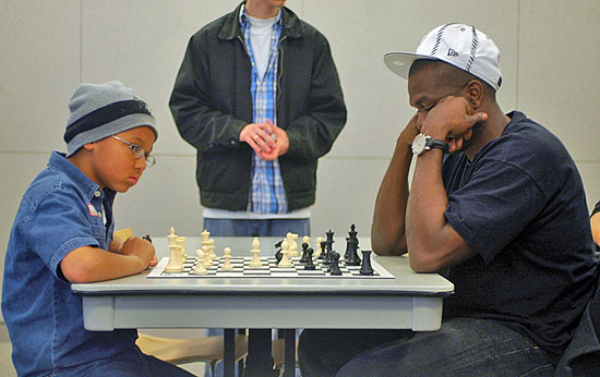 Eight-year old 'Zen Master' battling at the Hip-Hop tournament. Photo by Shaminder Dulai.