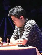 GM Hikaru Nakamura at Cap D'Agde 2008.