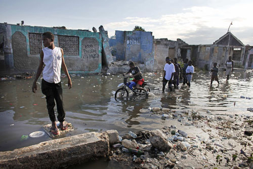 Flooding in Haiti