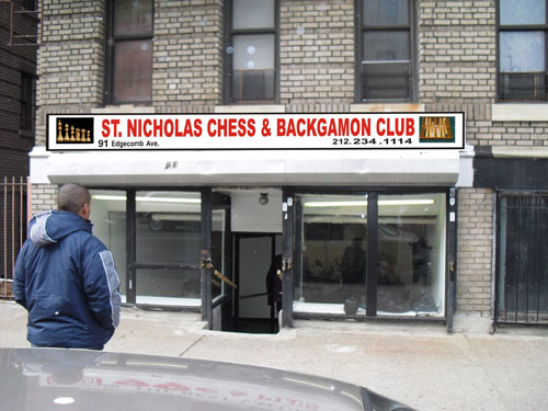 St. Nicholas Chess & Backgammon Club.