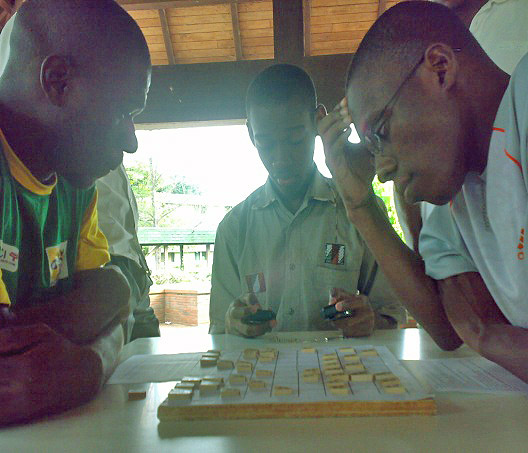 Shogi tournament in Cote d'Ivoire