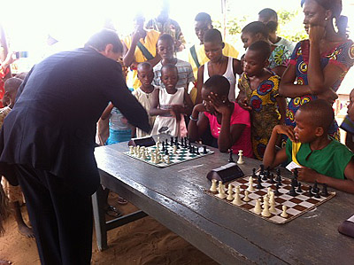 Togolese at rapt attention!