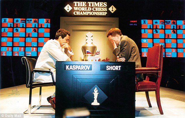 Chess legends Kasparov, Karpov face off