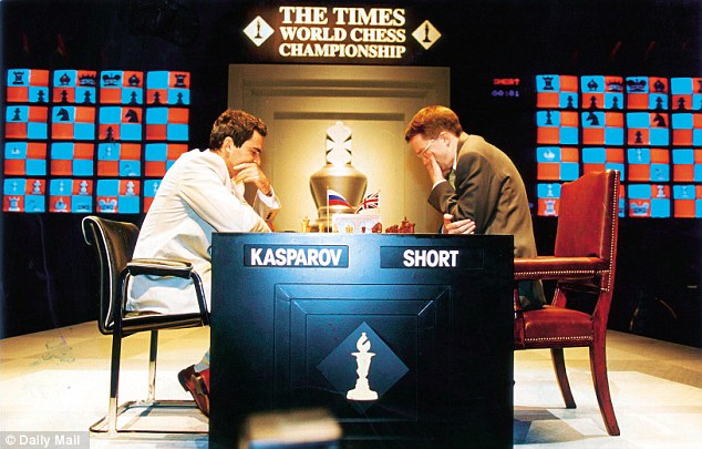 Chess legends Kasparov, Karpov face off 