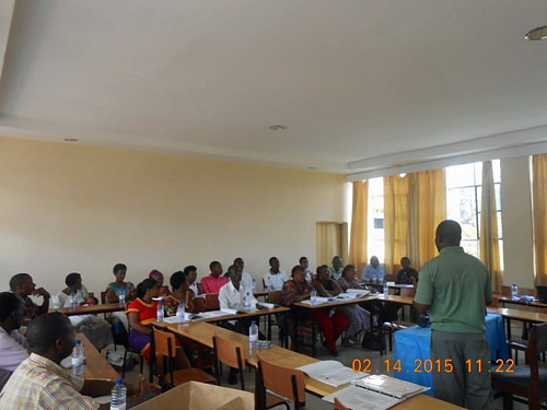 Malusi Lekalakala conducting the