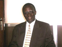 Daniel Nsibambi, President, Uganda Chess Federation.