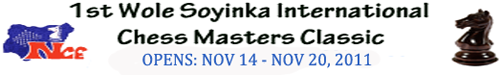 2011 Wole Soyinka International Chess Tournament