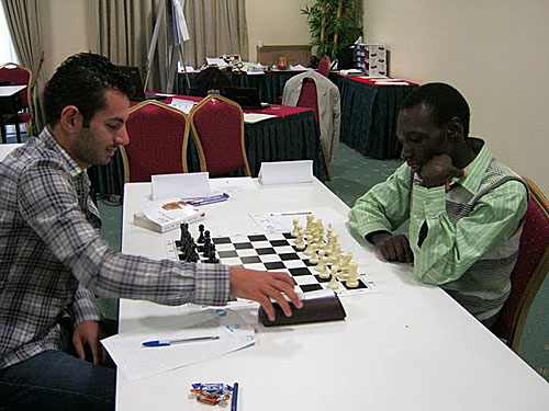 GM Ahmed Adly (Egypt) vs. Rodwell Makoto (Zimbabwe)