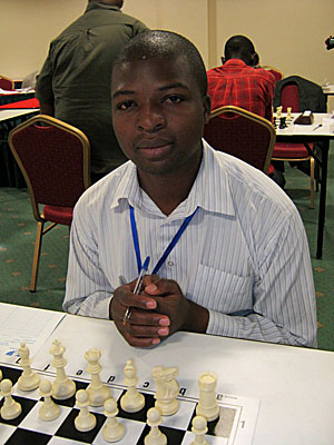 FM Daniel Jere of Zambia upset defending champion GM Bassem Amin of Egypt.