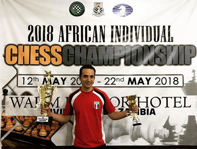 GM Bassem Amin, 2018 African Champion