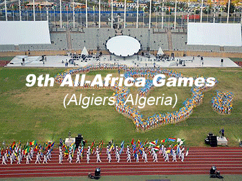 9th All-Africa Games (Algiers, Algeria)