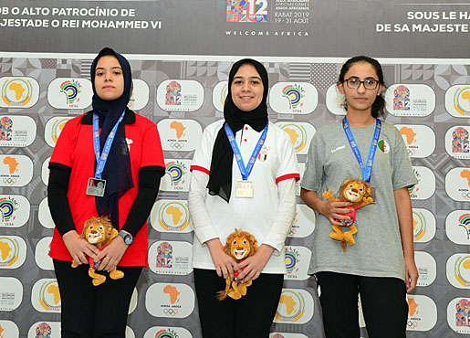 Shahenda Wafa, Shrook Wafa, Lina Nassr. Photo by Mohamed Bounaji