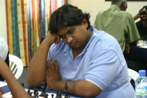 Ravishen Singh in deep thought.