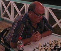 FM Ricardo Szmetan. Copyright  2002, Barbados Chess Federation.