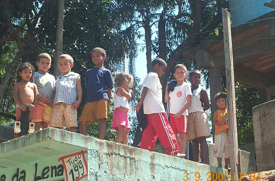 Boys in the favela!