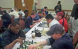 Jon Breider  (lower right) blitzing the field 7-0. Dr. Okechukwu Iwu could not dull the Breider buzzsaw.