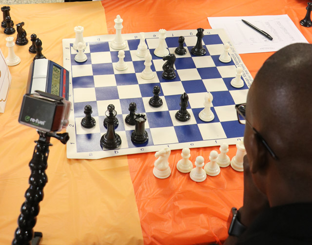 Tate battling at Curaçao Festival! - The Chess Drum