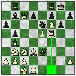 After 23.Rf5! Rfe8 24.Rh5 Bf8 25.Rg1 Ye, opted for 25Ng7 26.fxg7 Bxg7, but whites attack was still too strong.