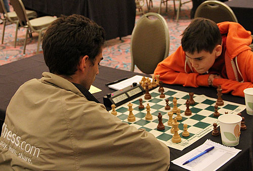 Ludwig just threw ...Bf5! on the board.