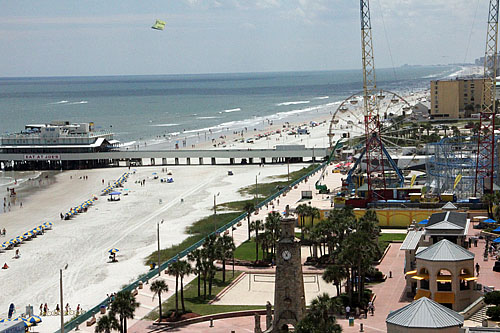 Amusement Park next door... fun, fun, fun!
