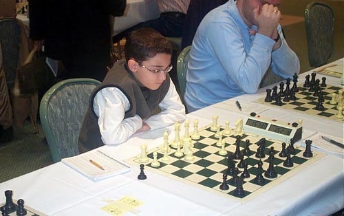 10-year old FM Fabiano Caruana. Copyright © Daaim Shabazz, 2003.