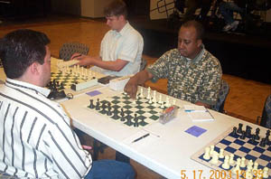 Thomas Kayma vs. Terrance DePeaza. Copyright © 2003, Daaim Shabazz