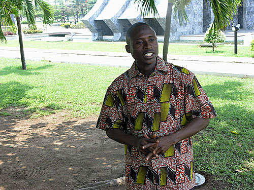 Tour Guide of the Nkrumah Memorial