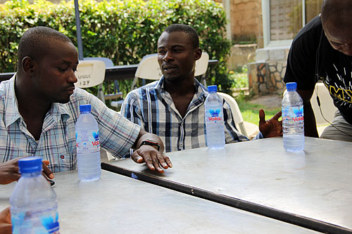 Discussion about local customs.
