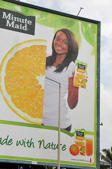 Orange juice is very good for you!