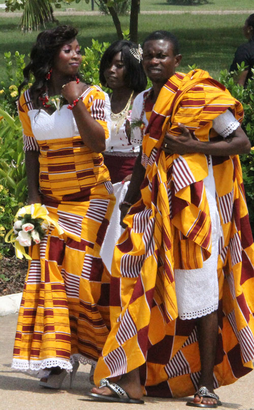 Beautiful couple who were just married.