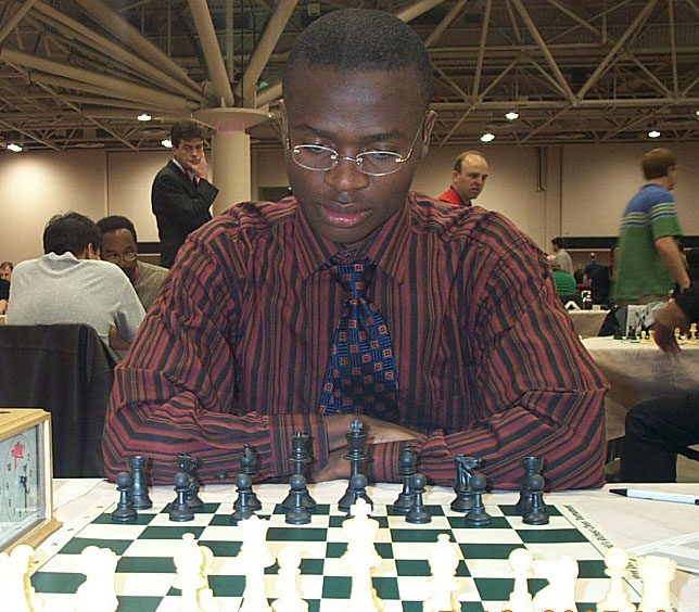 Amon Simutowe at 2005 HB Chess Challenge