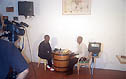 TV interview by FM Warren Elliott Copyright  2004, Daaim Shabazz.