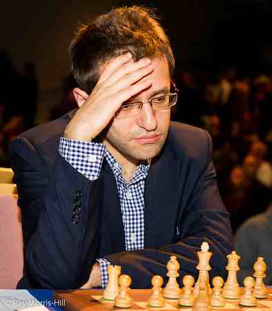 Levon Aronian has been in a mini-slump lately. He was routed in his first game against Hikaru Nakamura.