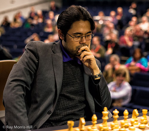 Nakamura scores, but Giri-Kramnik finale will decide 1st. Photos by Ray Morris-Hill.