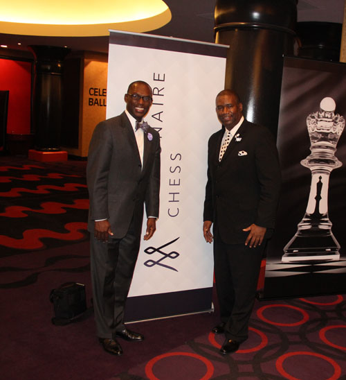 Daaim Shabazz and Orrin Hudson. Photo by Daaim Shabazz.