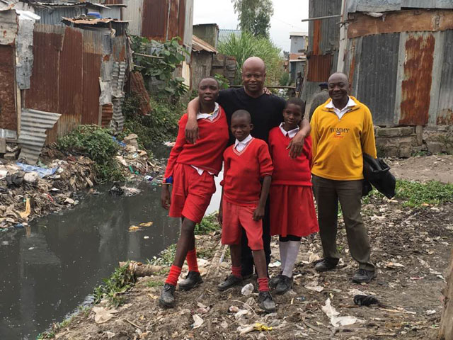 Mukuru kwa Njenga is a slum in the east of Nairobi, the capital of Kenya.