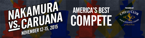 Nakamura, Caruana To Play In All-American Winners Final