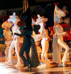 Chess Ballet during Opening Ceremonies. Copyright  Jerry Bibuld, 2002.