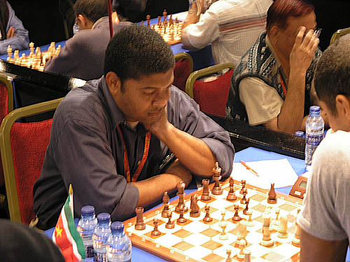 Franklin Mungaroo of Suriname (South America)