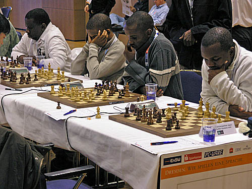 Botswana mens team: (from right): Ignatius Njobvu, Pitlagano Tebogo, Barileng Gaealashwe, Chaza Bontsi. Photo by Daaim Shabazz.