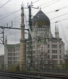 Yenidze, the 'tobacco mosque'