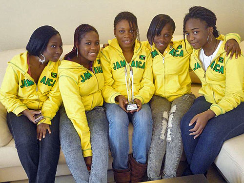 Jamaica: 2010 Chess Olympiad Category 'E' winners. Photo by Ian Wilkinson.