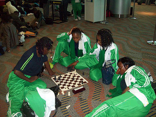 Nigerian ladies blitzing during 24-hour layover in Dubai. Photo by Lekan Adeyemi.