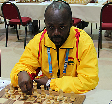 Kojo Hasford, Defending Champion